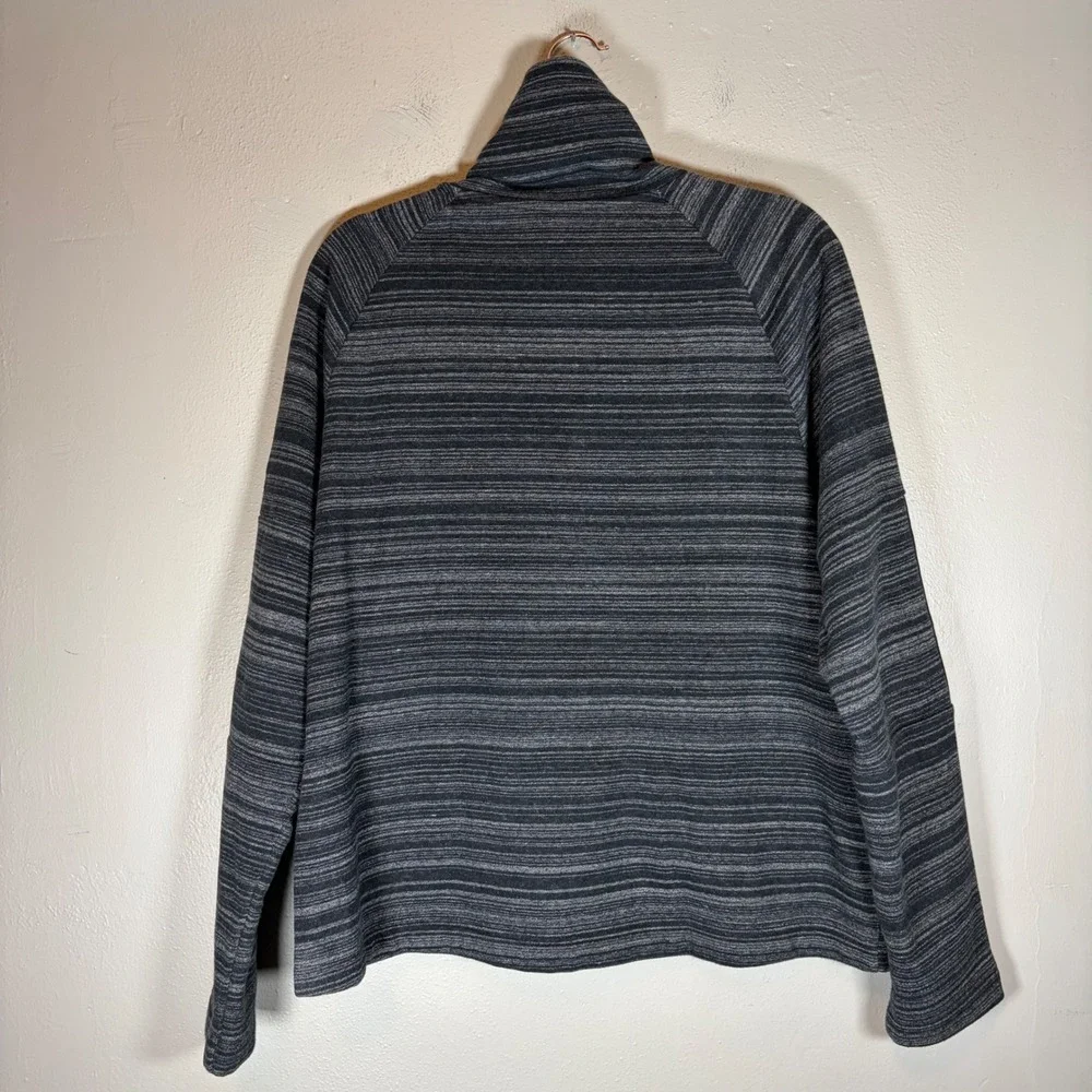 Adidas ID Stadium Full Zip Jacket Womens XL Grey‎ Space Dye CF0320 Athleisure
